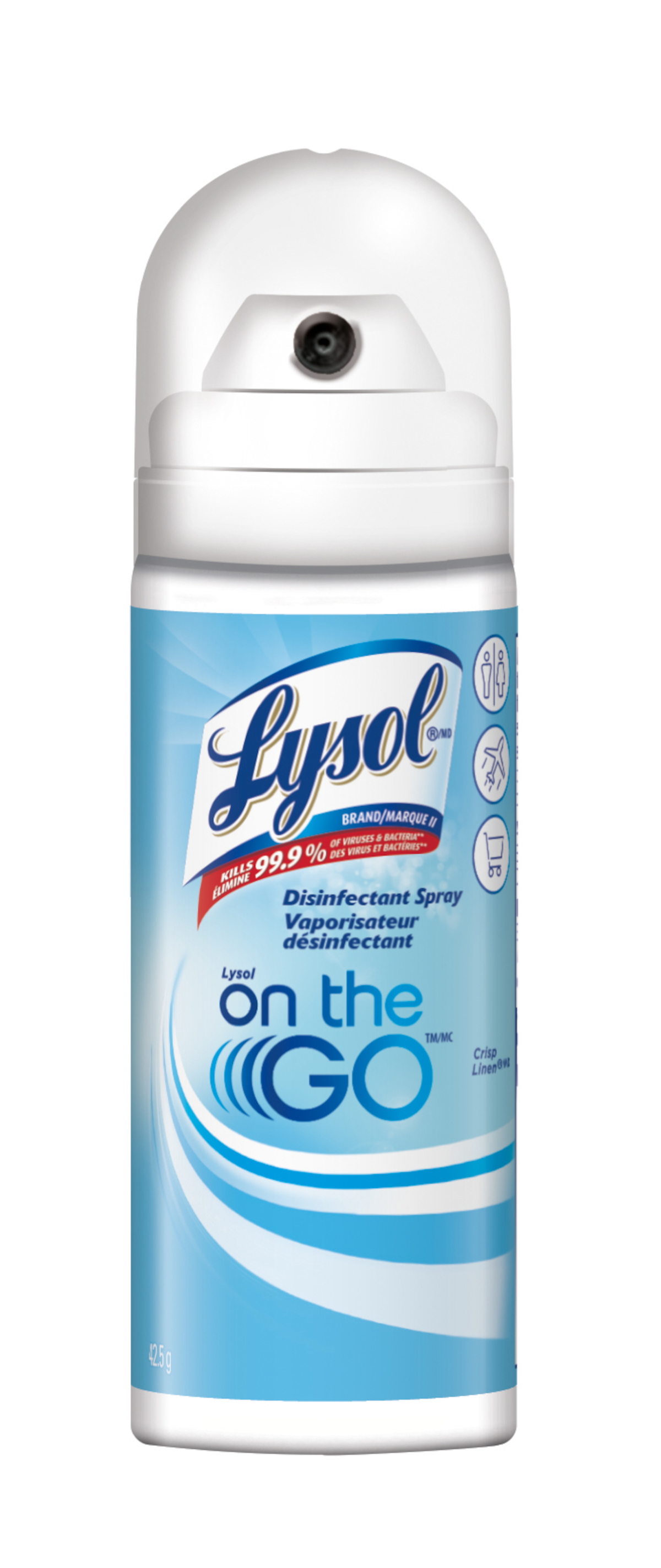 LYSOL® Disinfectant Spray - Lysol On the Go - Crisp Linen (Canada)